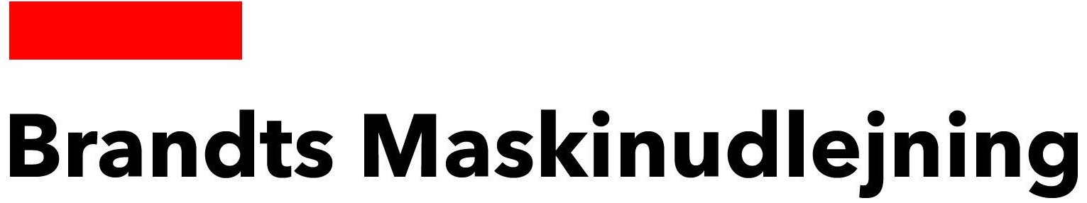Logo for brandts maskinudlejning